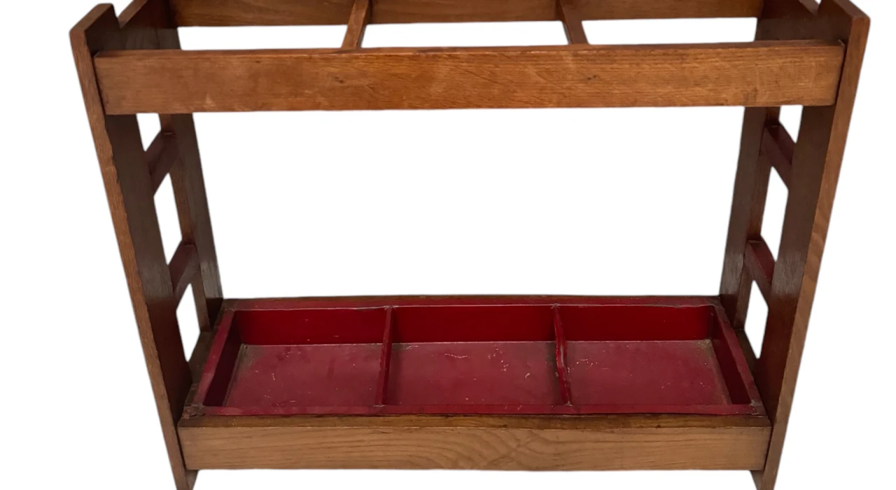 Art Deco Modernist Umbrella Stand by P.E.L. Izeren for De Genneper Molen, 1920s